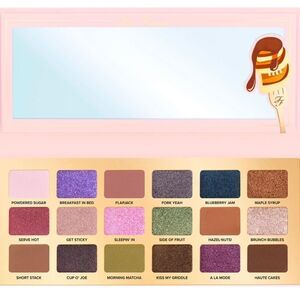 Maple Syrup Pancakes Eye Shadow Palette18 Limited Edition Shades-NEW